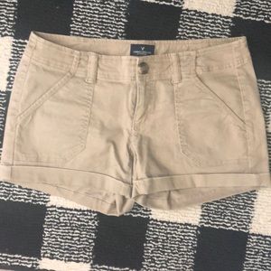 Khaki American Eagle shorts